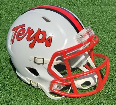 Maryland Terps Terrapins 2023 White Mini Football Helmet Other Styles Too • $51