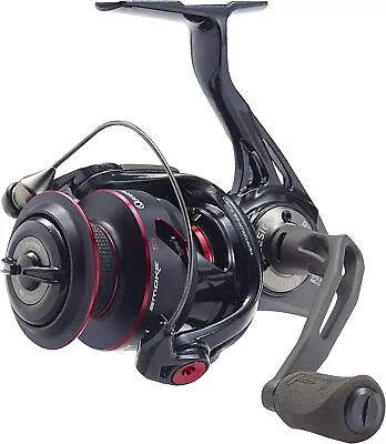 Smoke Spinning Fishing Reel Changeable Right- Or Left-Hand Retrieve Black • $155.61