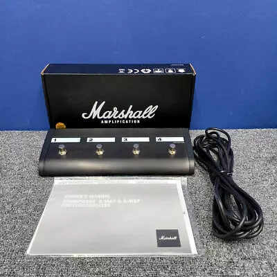 Marshall PEDL-91006 JVM 4-Way Footswitch With Power Cord And Manual-Excellent! • $223.68