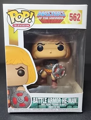 Funko Pop! MOTU Masters Of The Universe #562 Battle Armor He-Man VAULTED • $12.99