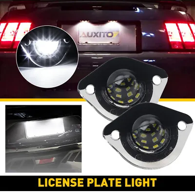 For 1994-2004 Ford Mustang LED License Plate Light Tag Lamp White Canbus 2pcs • $13.99