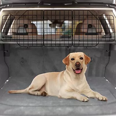 Adjustable Dog Car Barrier Universal-Fit Pet Divider Gate For SUVs Cars Vehicles • $34.99