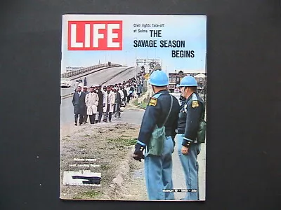 Life Magazine March 19 1965 Martin Luther King Selma March • $34.95
