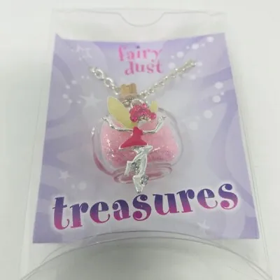 Fairy Dust Treasures Pink Necklace • £11.58