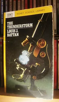 THE THUNDERSTORM Vintage SIGNET PB 1964 Storms Meteorology Book Louis Battan • $6.95
