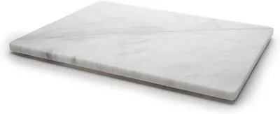 12x8 Inches Marble Cheese Cutting Board Natural Marble Pastry Cutting Board Slab • $49