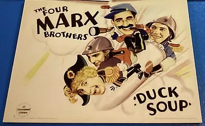 2009 Breygent Classic Vintage Movie Posters #53 Duck Soup 1933 Marx Brothers • $3.50