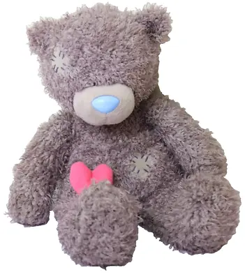Me To You Tatty Teddy Blue Nose Bear 36cm Beanie Plush Toy With Pink Heart • $15.82