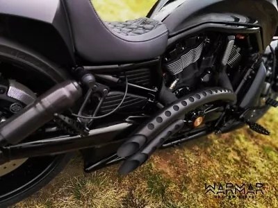 $880 • Buy Suitable For Harley Davidson Muscle Night Road Rod VROD Custom Exhaust Pipe