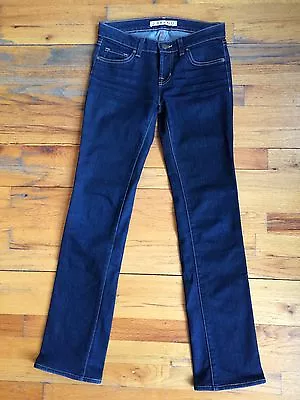 J Brand 914 CIGARETTE LEG Jeans In Ink (Low Slim Dark Denim) 28 X 30 Immaculate • $74.95