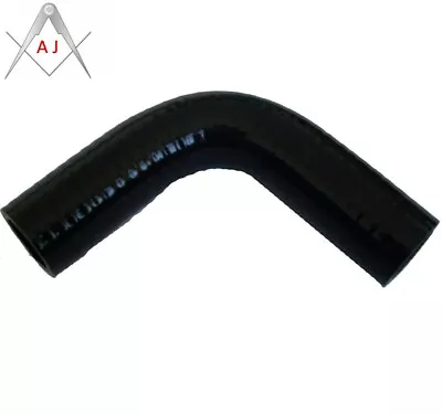 Black Id 7/8  22mm 90 Degree Elbow Silicone Hose Heater Intercooler Coolant Pipe • $7.94