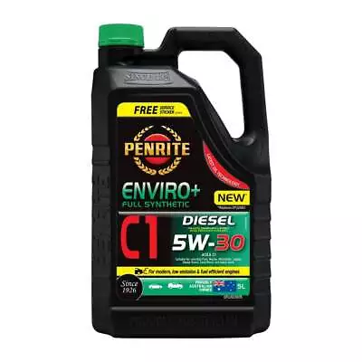 Penrite ENVIRO+ C1 5W30 Full Synthetic Engine Oil 5L EPLUSC1005 • $82.49