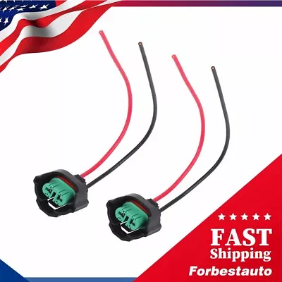 2 PCS Wire Pigtail Female C H11 Two Harness Fit Fog Light Bulb Lamp Connector • $6.89