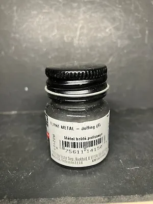 Testors Model Master Burnt Metal -Buffing 1415 Metalizer Lacquer .5 Oz. *Rare* • $16