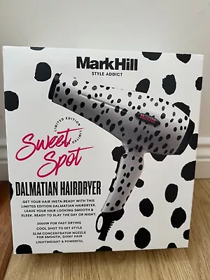 MARK HILL Style Addict Dalmation Sweet Spot Hair Dryer 2000W Lightweight New • £32.50