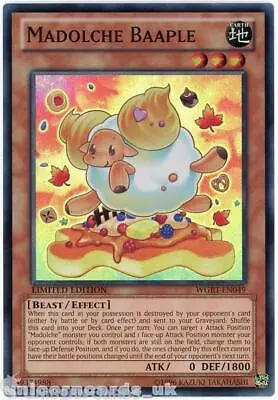 WGRT-EN049 Madolche Baaple Super Rare Limited Edition Mint YuGiOh Card • £0.99