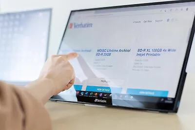 Verbatim PMT-15 Portable Touchscreen Monitor 15.6 Inch FHD 1080P 49592 • £188.99