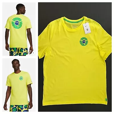 $23.98 • Buy 🔥 NWT Nike CBF Brazil 2022-23  Men's Sz XL Voice T-Shirt🔥