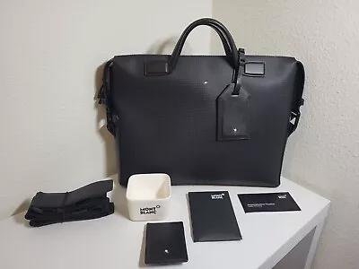 Montblanc Extreme 2.0 Leather Organizer Luggage Tag Cards Holder Office Box Set • $1200