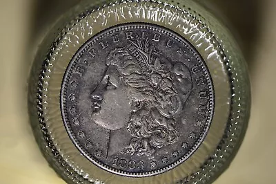 1883-S Morgan Silver Dollar Dark Toning Old Album Coin • $250