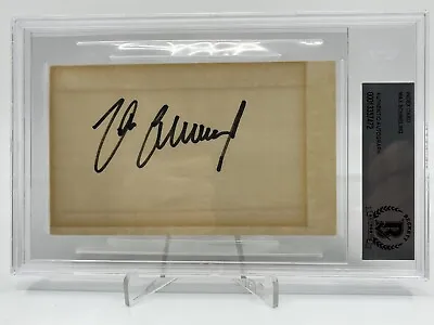 Max Schmeling Boxing Signed Autograph Index Card Beckett BAS *72 • $42.99