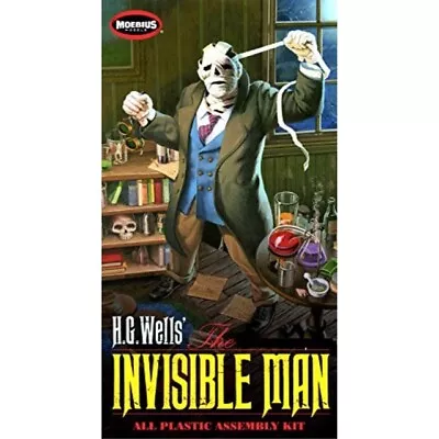 HG Wells Invisible Man Plastic Assembly Kit 1/8 Scale - Moebius Models MOE903 • $32.95