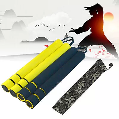 Foam Nunchucks Nunchaku Martial Arts Kung Fu Bruce Lee Training Nunchakus Stick • $9.99