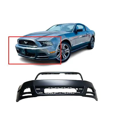 Primed Front Bumper Cover For 2013 2014 Ford Mustang • $172.55