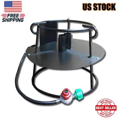 Double Jet Gas Propane Cooker Camping Stove Outdoor Portable BBQ 180000 BTU US • $73.46