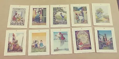 (10 )original 1920s Prints -chester K. Van Nortwick - Nursery Rhymes • $75