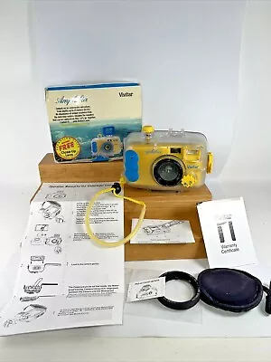 Vintage VIVITAR UNDERWATER 35mm Camera  Up To 82' Depth • $45.57