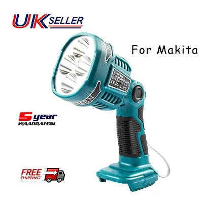 £31.99 • Buy For Makita DML812 18V / 14.4V LXT Lithium Ion 4 LED Light Lamp Pivot Torch