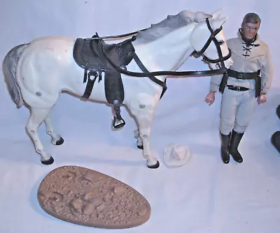 Gabriel The Lone Ranger And  Silver Horse 10  Action Figure Set With Accessories • $74.99