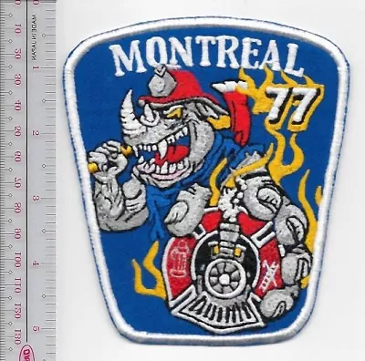 Montreal Fire Department Montreal-Ouest Station Caserne 77 Service D'Incendie Mo • $11.99