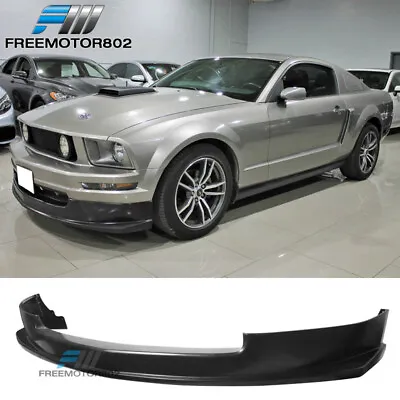 Fit 05-09 Ford Mustang Convertible Coupe V6 PU Front Bumper Lip Spoiler • $134.99