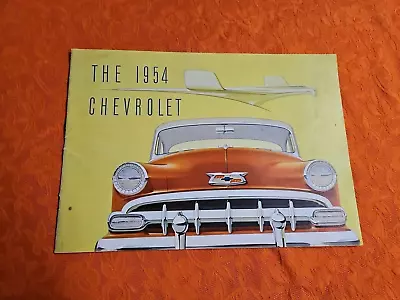 1954 Chevrolet Chevy Car Dealer Sales Brochure Bel Air Convertible Handyman ETC • $9.99