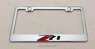 Z71 Stainless Steel License Plate Frame Holder Rust Free • $12.99