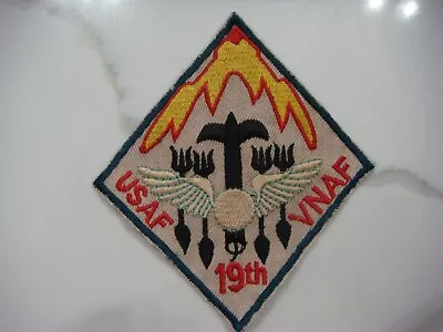 USAF 19th VNAF VN AIR FORCE VIETNAM WAR PATCH • $9.65