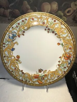 VERSACE 10.5  Dinner Plate By Rosenthal Le Jardin De Versace MINT Condition • $125