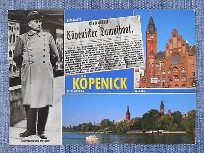 Kopenich Berlin Vintage Postcard Unposted Germany Town Hall Lake Boating German • $2.49