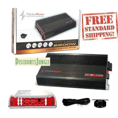 PRECISION POWER TRAX5.2200D 5 CHANNEL PPI CAR AUDIO AMPLIFIER 2200w Car Amp • $154.75