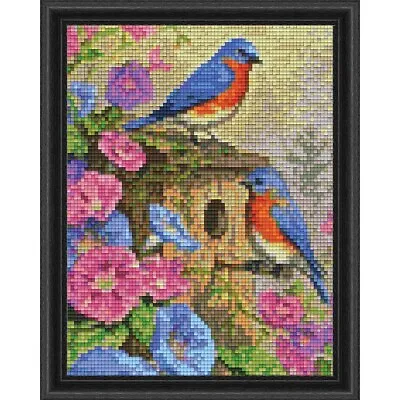 PixelHobby Spring Birds Kit & Frame Mosaic Art Kit • $54.98