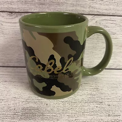 2002 M Ware Cabela's World's Foremost Outfitters Camo Coffee Mug FAST FREE SHIP! • $17.75