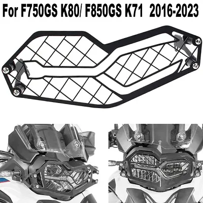 Headlight Guard Protector Grille Cover For BMW F750 GS F850 GS K80 K81 2016-2023 • $30.55