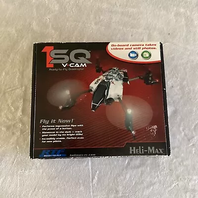 Heli-Max Quadcopter Ready To Fly 1SQ V-CAM - 2.4GHz #HMXE0836 In Original Box • $80