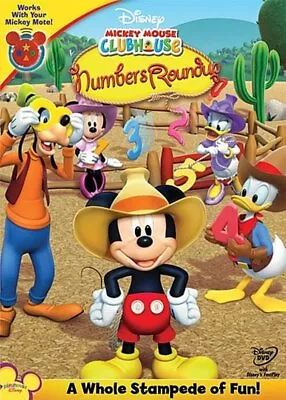 Mickey Mouse Clubhouse: Mickey's Numbers Roundup (DVD) (VG) (W/Case) • $5.37