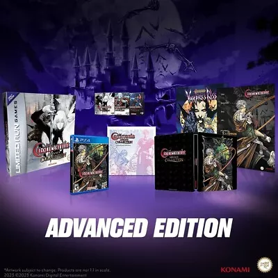 Castlevania Advance Collection Steelbook Advanced Edition (PS4) - LRG #524 • $139.99