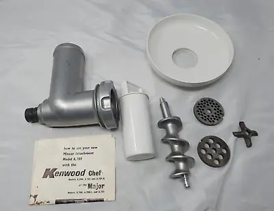 Kenwood Chef Vintage Original Mincer Attachment A789 Inc Original Box • £22.99