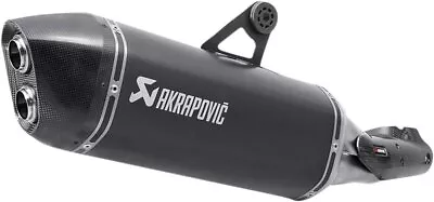 Akrapovic Black Titanium Slash-Cut Slip-On Muffler (S-B12SO10-HAABL) • $1145.46