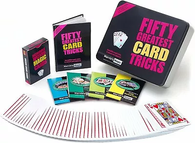 Marvin's Magic - Fifty Greatest Card Tricks - Magic Set For Kids - Magic Kit • $21.99